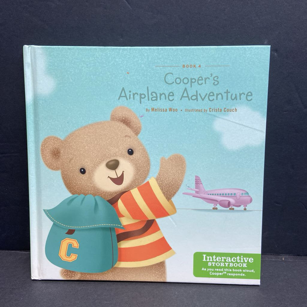 Cooper's Airplane Adventure (Melissa Woo) (Hallmark) -hardcover