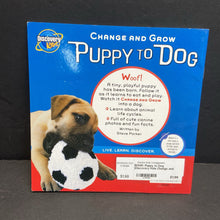 Load image into Gallery viewer, Puppy to Dog (Discovery Kids Change and Grow) (Steve Parker) (Mammals) -educational paperback
