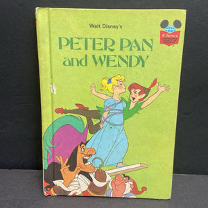 Walt Disney's Peter Pan and Wendy. (Disney's Wonderful World of Reading) -character reader hardcover