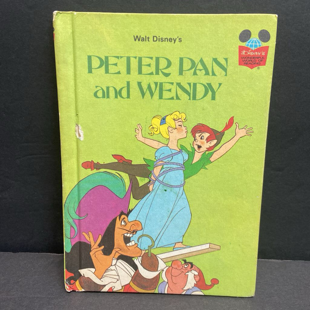Walt Disney's Peter Pan and Wendy. (Disney's Wonderful World of Reading) -character reader hardcover