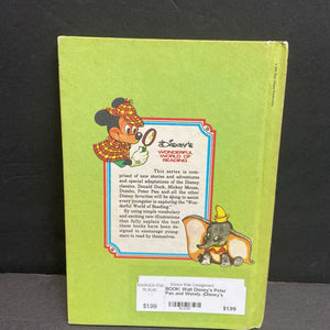 Walt Disney's Peter Pan and Wendy. (Disney's Wonderful World of Reading) -character reader hardcover