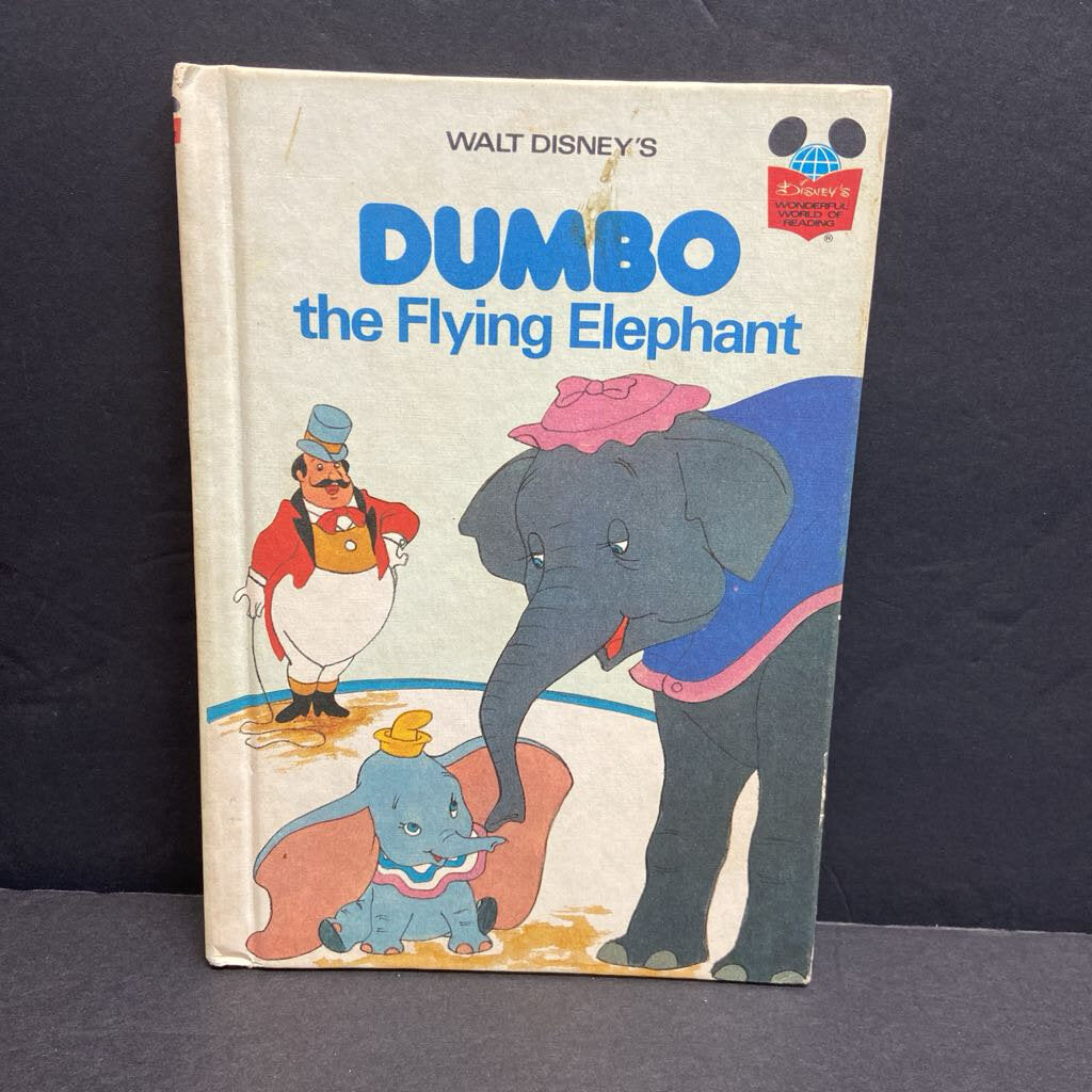 Walt Disney's Dumbo, The Flying Elephant (Disney's Wonderful World of Reading) -character reader hardcover