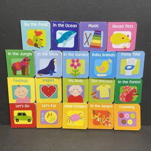 19pk Mini Board Book Set -board