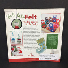 Load image into Gallery viewer, Fa La La La Felt: 45 Handmade Holiday Decorations (Amanda Carestio) (Season: Winter, Holiday: Christmas) -activity paperback
