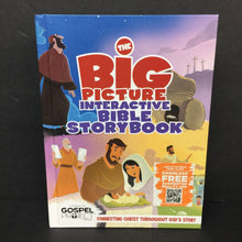 Load image into Gallery viewer, Big Picture Interactive Bible Storybook: Connecting Christ Throughout God's Story -religion hardcover
