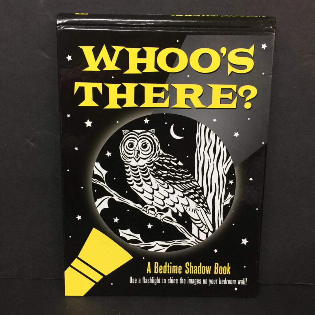 Whoo's There? A Bedtime Story Shadow Book (Heather Zschock) -board