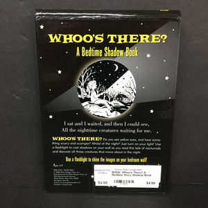 Whoo's There? A Bedtime Story Shadow Book (Heather Zschock) -board