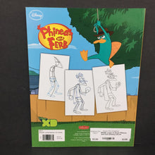 Load image into Gallery viewer, Learn to Draw Phineas and Ferb (Disney) (Scott Peterson) -character activity paperback
