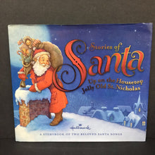 Load image into Gallery viewer, Stories of Santa: Up on the Housetop Jolly Old St. Nicholas (Hallmark) (Season: Winter, Holiday: Christmas) -hardcover
