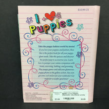 Load image into Gallery viewer, I Love Puppies (Mammals) -educational activity hardcover

