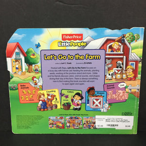 Let's Go to the Farm (Fisher Price Little People) (Lift-the-Flap) (Lori C. Froeb) -character board