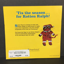 Load image into Gallery viewer, The Christmas Spirit Strikes: Rotten Ralph (Jack Gantos) (Season: Winter, Holiday) -character paperback
