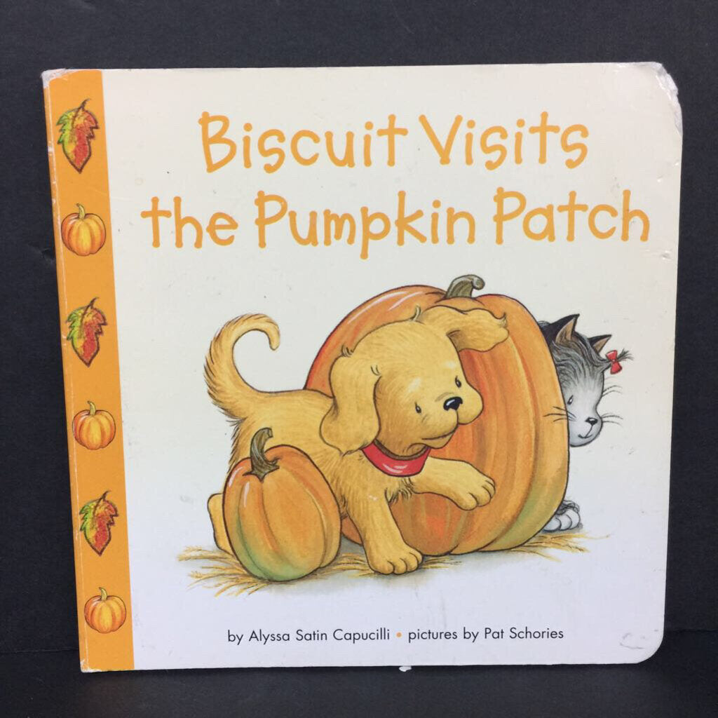 Biscuit Visits the Pumpkin Patch (Alyssa Satin Capucilli) (Season: Fall; Holiday: Halloween) -character board