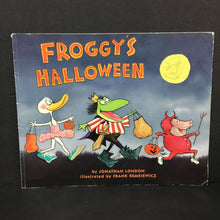 Load image into Gallery viewer, Froggy&#39;s Halloween (Jonathan London) (Season: Fall, Holiday) -character paperback
