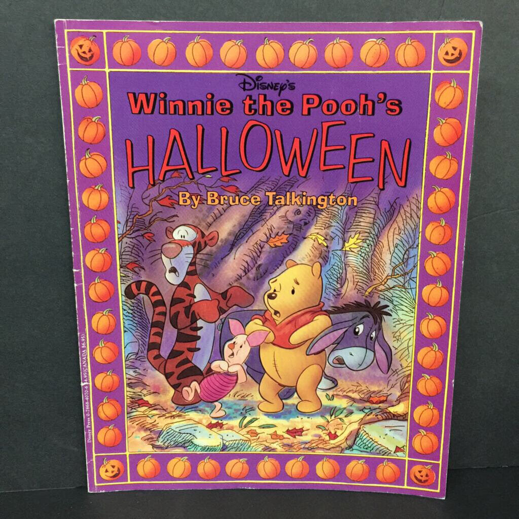 Winnie the Pooh's Halloween (Season: Fall, Holiday) (Bruce Talkington) -paperback