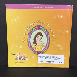 Just In Time: A Story About Patience (Disney Princess Sleeping Beauty) (Jacqueline A. Ball)-character hardcover