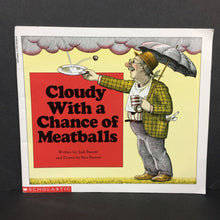 Load image into Gallery viewer, Cloudy With a Chance of Meatballs (Judi Barrett) -paperback
