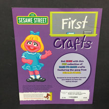 Load image into Gallery viewer, First Crafts: Everyday Crafts for Little Fingers (Sesame Street) -character activity paperback
