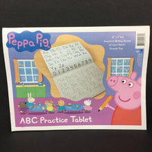 Load image into Gallery viewer, ABC Practice Tablet (Peppa Pig) -character workbook paperback
