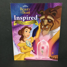 Load image into Gallery viewer, Beauty and the Beast Inspired Activities (Disney Princess) -character activity paperback
