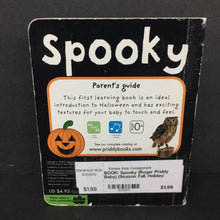 Load image into Gallery viewer, Spooky (Roger Priddy Baby) (Season: Fall, Holiday: Halloween) -touch &amp; feel board
