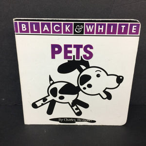 Pets (Black & White) (Charles Reasoner) -board