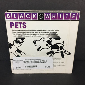 Pets (Black & White) (Charles Reasoner) -board