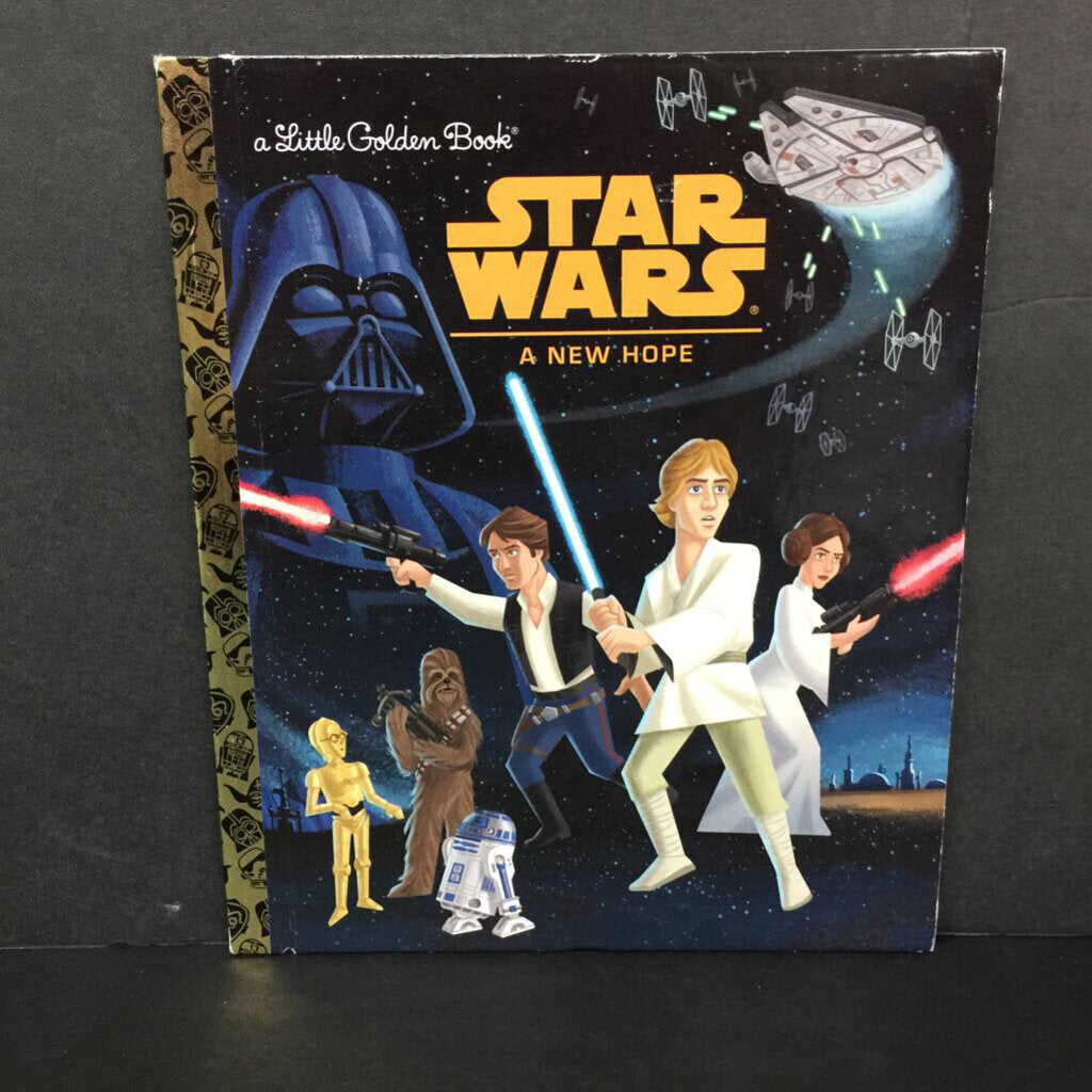 Star Wars: A New Hope (Golden Book) (Geof Smith) -character hardcover