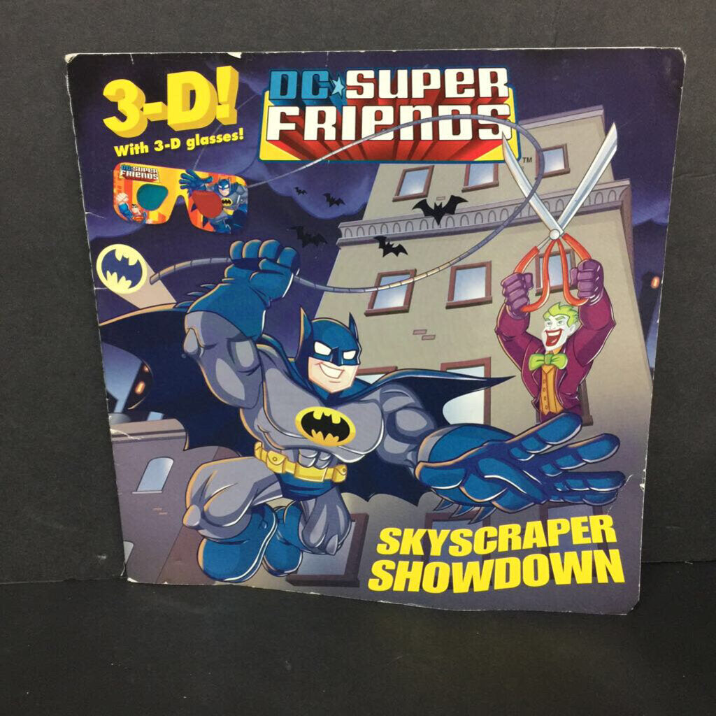 Skyscraper Showdown (DC Super Friends) (BIlly Wrecks) -character paperback