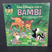 Load image into Gallery viewer, Walt Disney's Story of Bambi (Vintage Collectible c. 1977) -character paperback
