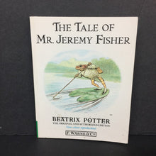 Load image into Gallery viewer, The Tale of Mr. Jeremy Fisher (Beatrix Potter) (Peter Rabbit) -character paperback
