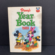 Load image into Gallery viewer, Disney's Year Book 1989 (Disney's Wonderful World of Reading) (Vintage Collectible) -character reader hardcover
