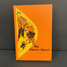 Load image into Gallery viewer, On Cherry Street: Revised Edition (Odille Ousley) (The Ginn Basic Readers Enrichment Series) (Vintage Collectible c. 1949) -reader hardcover
