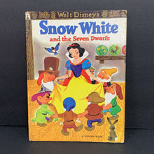 Load image into Gallery viewer, Walt Disney&#39;s Snow White and the Seven Dwarfs (Golden Book) (Vintage Collectible 1981) (Campbell Grant &amp; Jane Werner) -character hardcover
