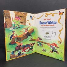 Load image into Gallery viewer, Walt Disney&#39;s Snow White and the Seven Dwarfs (Golden Book) (Vintage Collectible 1981) (Campbell Grant &amp; Jane Werner) -character hardcover
