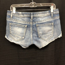 Load image into Gallery viewer, Lace Denim Shorts
