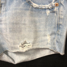Load image into Gallery viewer, Perfect Shortie Ripped Denim Shorts
