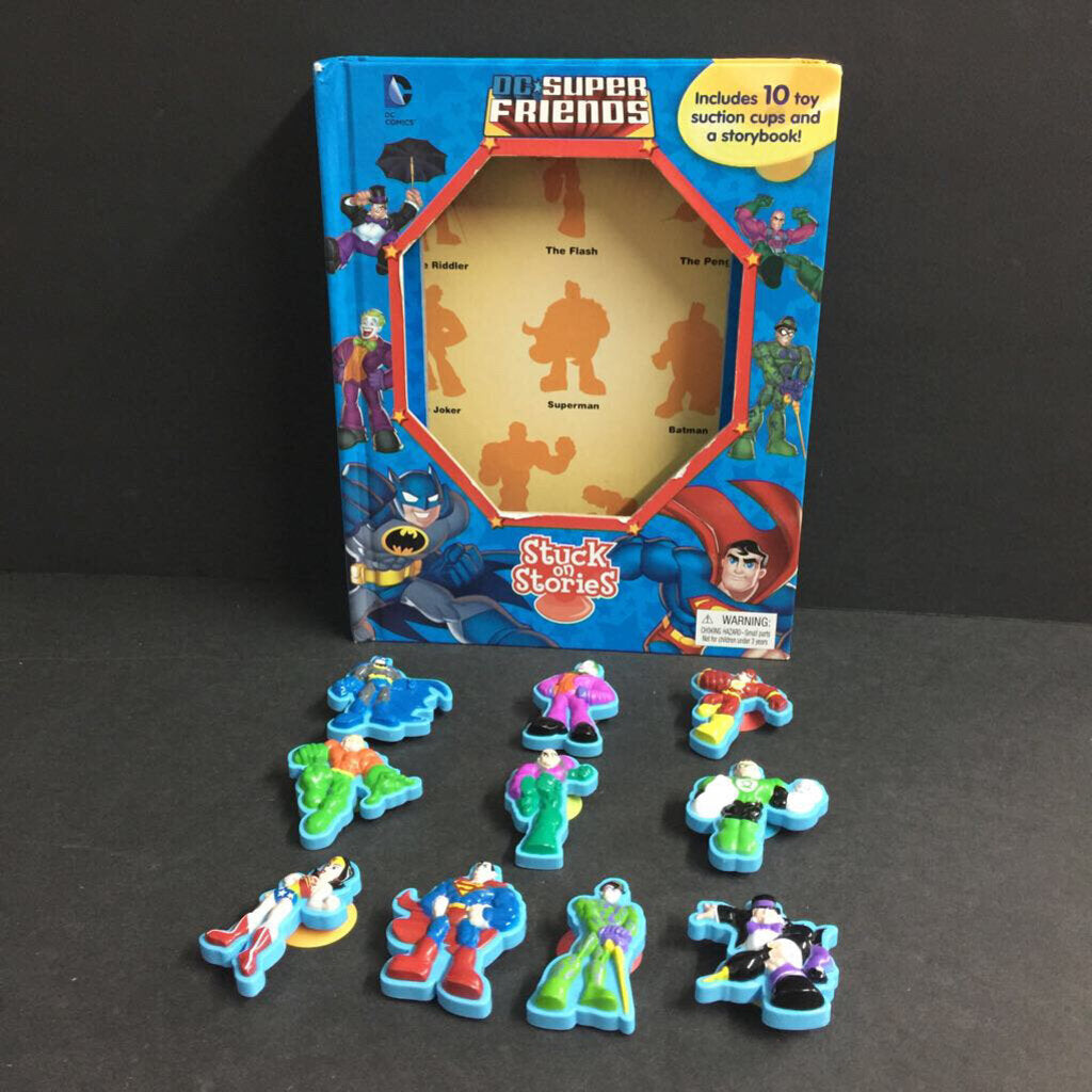 DC Super Friends (Stuck On Stories) -character busy board