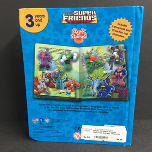 DC Super Friends (Stuck On Stories) -character busy board