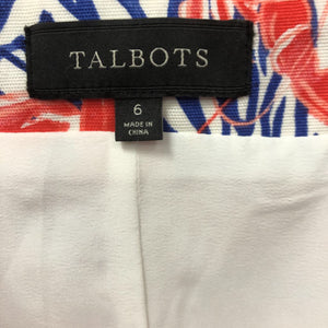 Lobster Print Stretch Cotton Canvas Skirt
