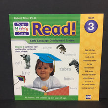 Load image into Gallery viewer, Book 3 (Your Baby Can Read!: Early Language Development System) (Robert Titzer) -educational paperback
