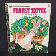 Load image into Gallery viewer, Forest Hotel: A Counting Story (Golden Book Vintage Collectible 1978) (Barbara Steincrohn Davis) -hardcover
