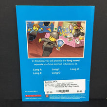 Load image into Gallery viewer, LEGO City Phonics Workbook #2: Long Vowels (Quinlan B. Lee) -character activity paperback
