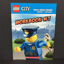 Load image into Gallery viewer, LEGO City Phonics Workbook #1: Short Vowels (Quinlan B. Lee) -character activity paperback
