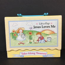 Load image into Gallery viewer, Jesus Loves Me (Lift-The-Flap) (Take Along Treasury) -religion board
