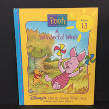 Load image into Gallery viewer, A Wonderful Wind (Pooh &amp; Friends) (Disney&#39;s Out and About with Pooh: Grown and Learn Library Volume 13) (Ann Braybrooks) -character hardcover
