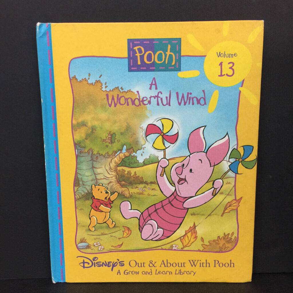 A Wonderful Wind (Pooh & Friends) (Disney's Out and About with Pooh: Grown and Learn Library Volume 13) (Ann Braybrooks) -character hardcover