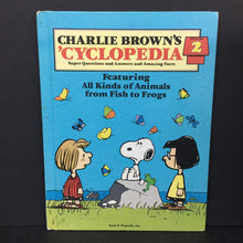 Load image into Gallery viewer, Charlie Brown's 'Cyclopedia Volume 2 (Featuring All Kinds of Animals From Fish to Frogs (Mammals/Amphibians/Sea Animals) -educational hardcover

