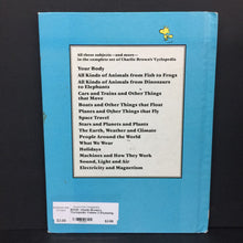 Load image into Gallery viewer, Charlie Brown's 'Cyclopedia Volume 2 (Featuring All Kinds of Animals From Fish to Frogs (Mammals/Amphibians/Sea Animals) -educational hardcover
