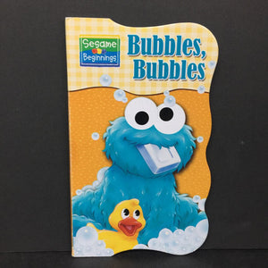 Bubbles, Bubbles (Sesame Beginnings / Sesame Street) -character board